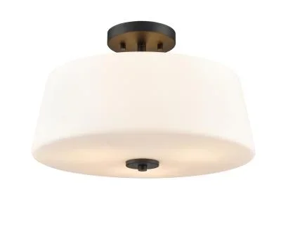 Three Light Semi-Flush Mount9231444