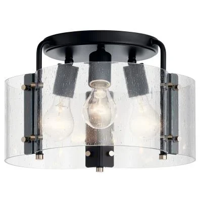 Three Light Semi Flush Mount9334536