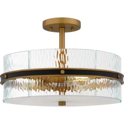 Three Light Semi-Flush Mount9819493