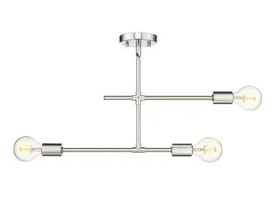 Three Light Semi Flush Mount9963584