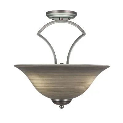Three Light Semi-Flush309232