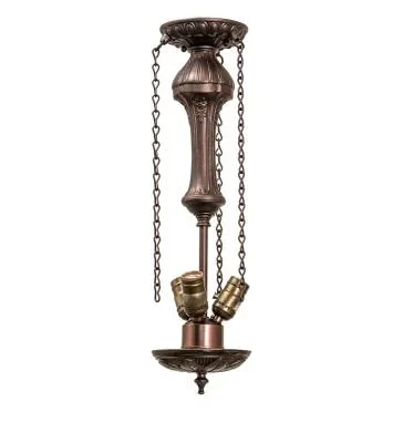 Three Light Semi-Flushmount Hardware6404536