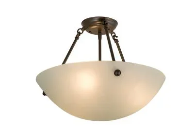 Three Light Semi-Flushmount221019