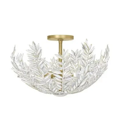 Three Light Semi-Flushmount3818097