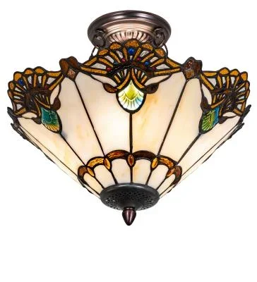 Three Light Semi-Flushmount929839