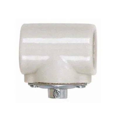 Twin Porcelain Socket With Flange Bushing Cap6428607
