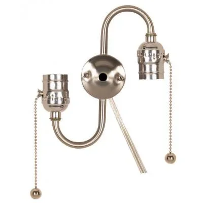 Twin Pull Chain Brite Gilt With End Ball6428346