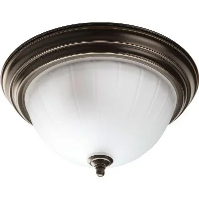 Two Light Flush Mount386090