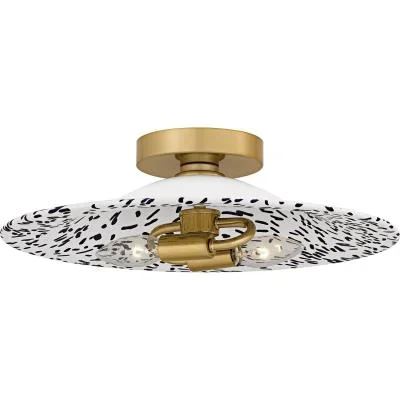 Two Light Flush Mount4234343