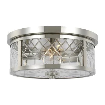 Two Light Flush Mount743937
