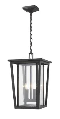 Two Light Outdoor Chain Mount Ceiling Fixture708195