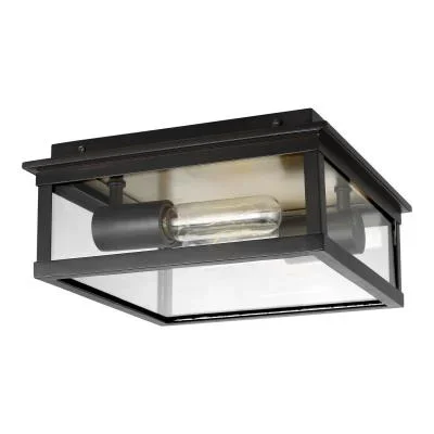 Two Light Outdoor Flush Mount4245491