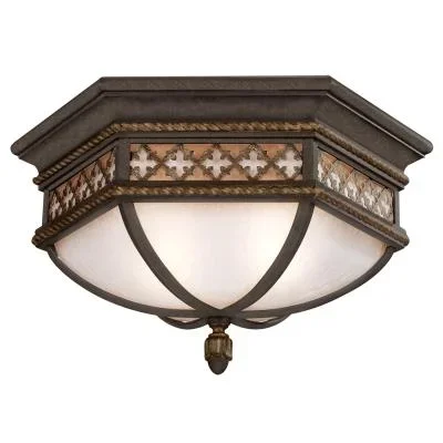 Two Light Outdoor Flush Mount952461