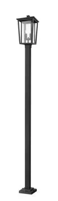 Two Light Outdoor Post Mounted Fixture708187