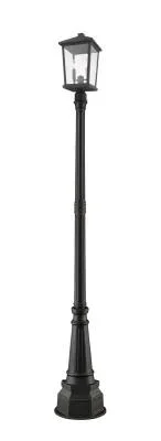 Two Light Outdoor Post Mounted Fixture759532