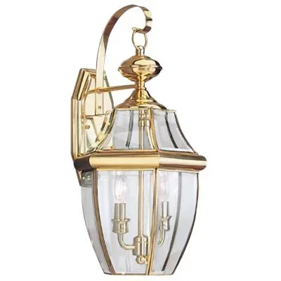 Two Light Outdoor Wall Lantern619146