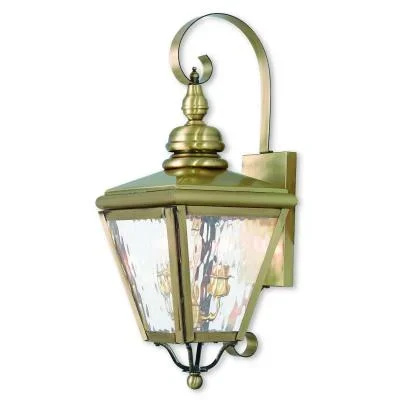 Two Light Outdoor Wall Lantern795712