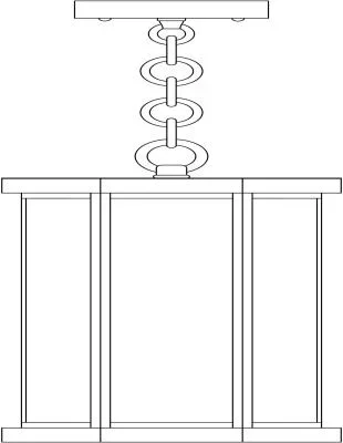 Two Light Pendant433063