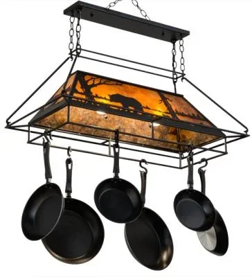 Two Light Pot Rack001157
