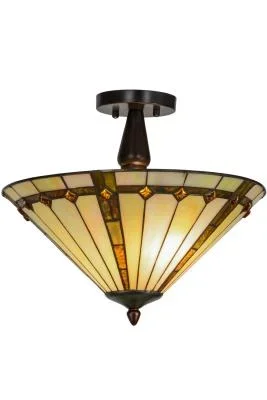 Two Light Semi Flush Mount004439