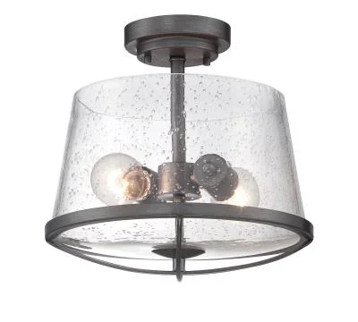 Two Light Semi-Flush Mount076142
