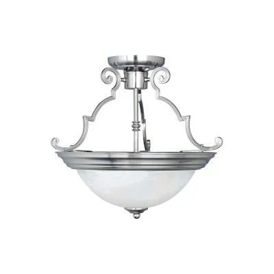 Two Light Semi-Flush Mount193070