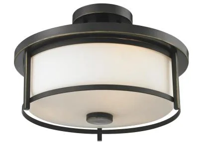 Two Light Semi Flush Mount308428