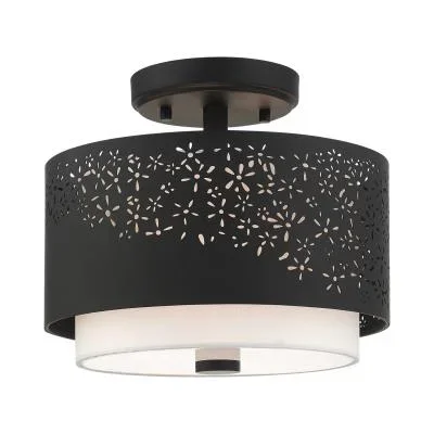 Two Light Semi Flush Mount3153466