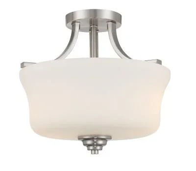 Two Light Semi Flush Mount3326581