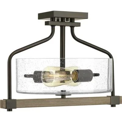Two light Semi-Flush Mount674872