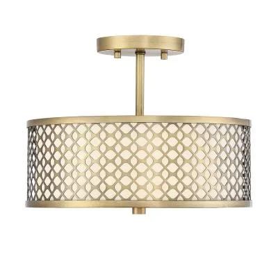 Two Light Semi-Flush Mount786805