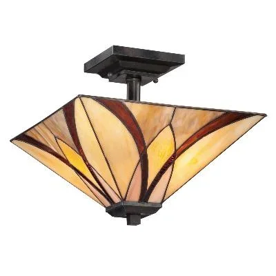 Two Light Semi Flush Mount836630