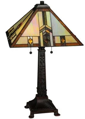 Two Light Table Lamp016267