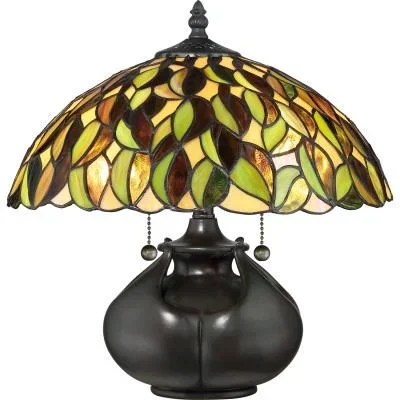 Two Light Table Lamp023486