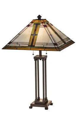 Two Light Table Lamp100988