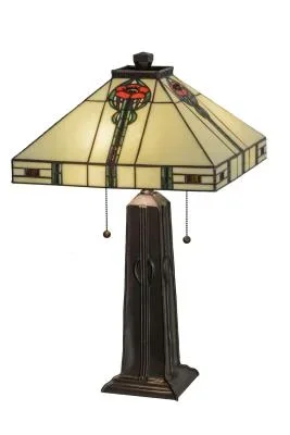 Two Light Table Lamp615507