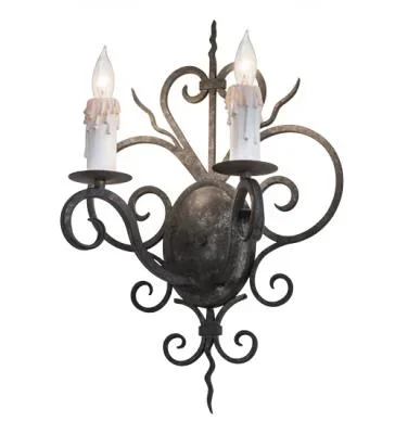 Two Light Wall Sconce551887