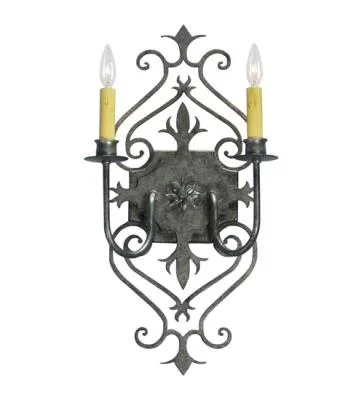 Two Light Wall Sconce553279