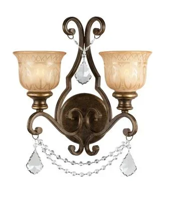 Two Light Wall Sconce573081