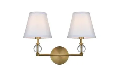 Two Light Wall Sconce6728091