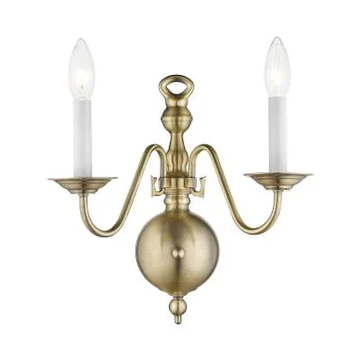 Two Light Wall Sconce713780