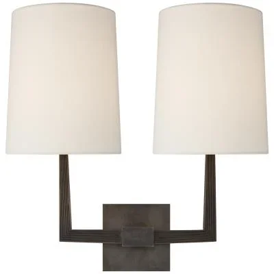 Two Light Wall Sconce857496