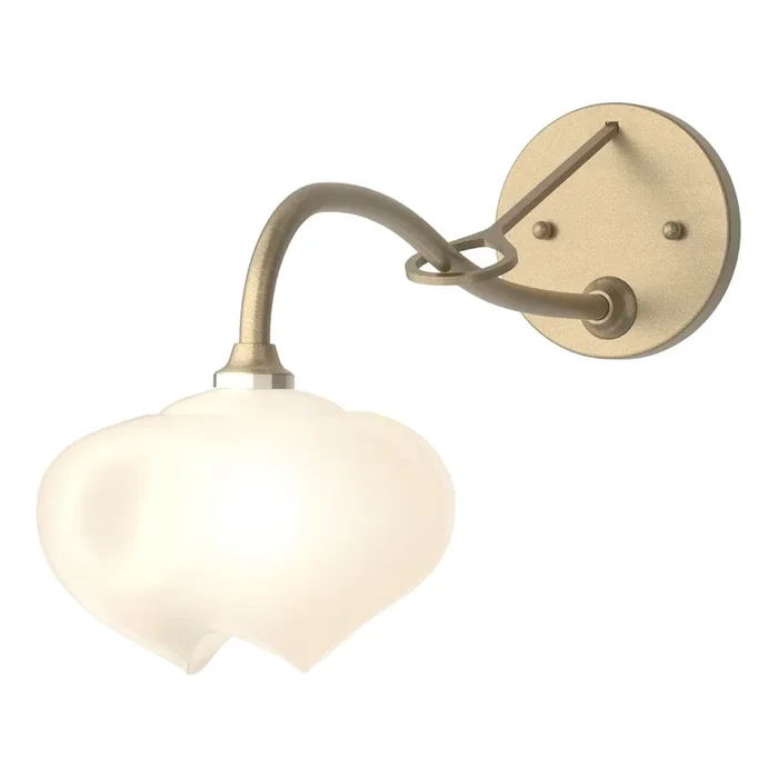 Ume 1-Light Long Arm Sconce – Soft Gold