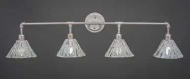 Vintage Four Light Bath Bar (184-AS-7195)