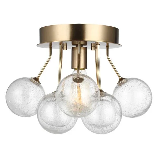 Visual Comfort Studio 7714301 One Light Semi-Flush Mount