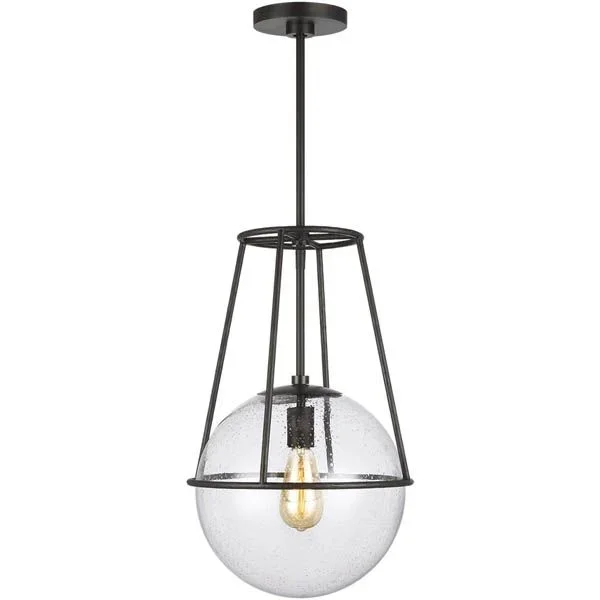 Visual Comfort Studio EP1101AI Pendant in Aged Iron