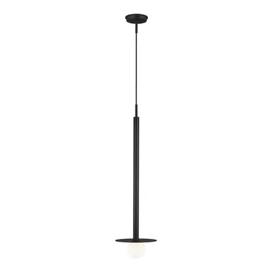 Visual Comfort Studio Nodes One Light Pendant in Midnight Black – KP1011MBK