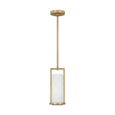 Visual Comfort Studio Sherwood One Light Pendant in Coastal Gild – TFP1011CGD