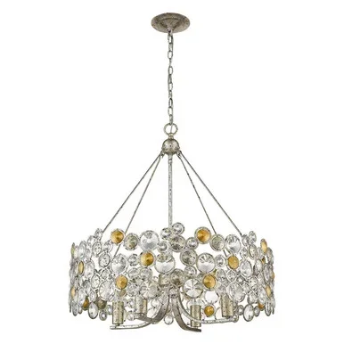 Vitozzi Four Light Chandelier (TP10002ASL)