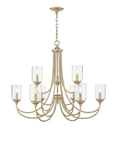 Waddingham Nine Light Chandelier (22409-VB)